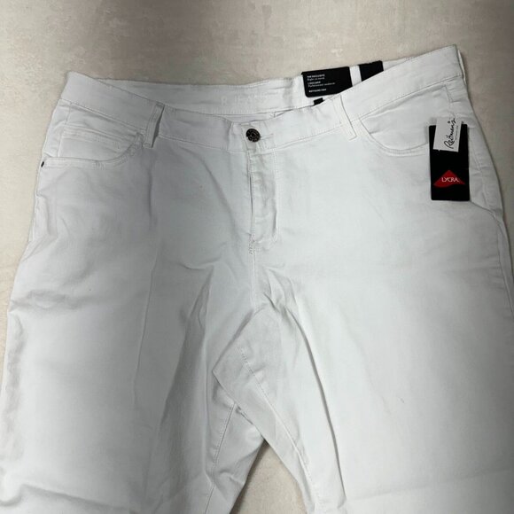 Reitmans R Jeans Women’s 36 White Ankle Pants "The Exclusive" - Casual Bottoms - Picture 2 of 14